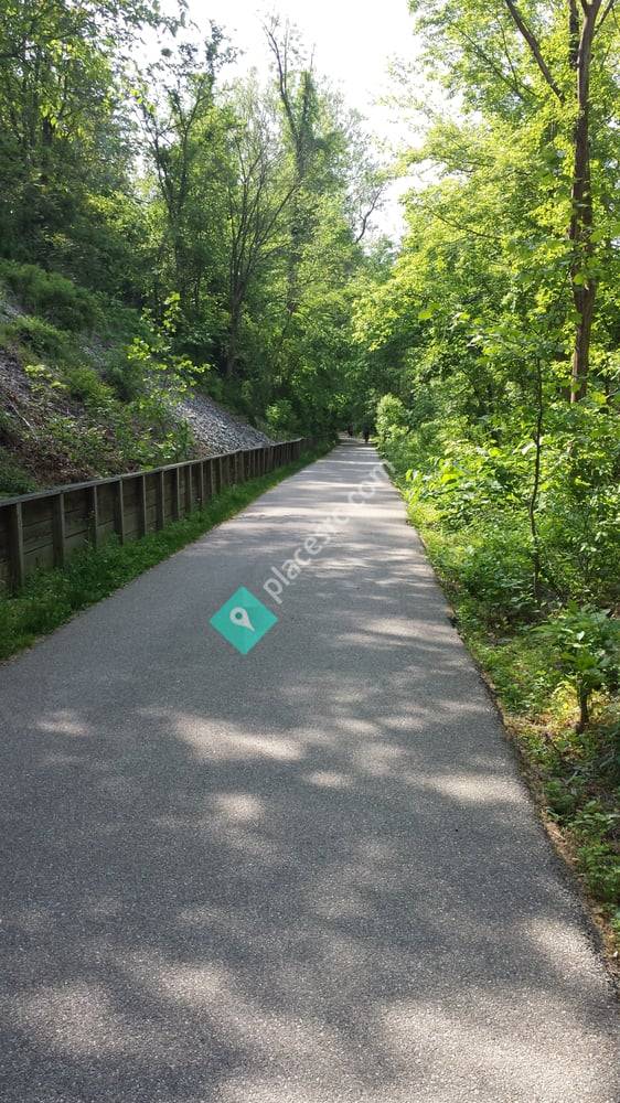 Cascade Trail in Patapsco Valley State Park - Orange Grove Area
