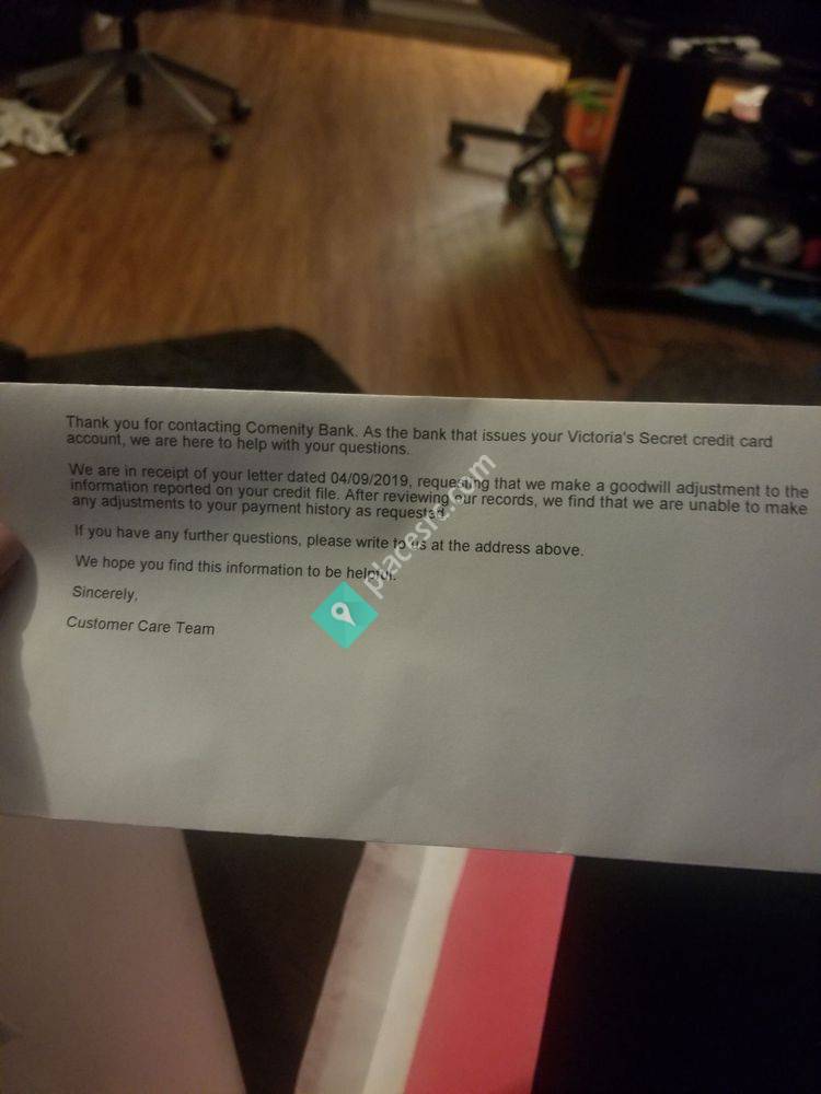 Comenity Bank Columbus