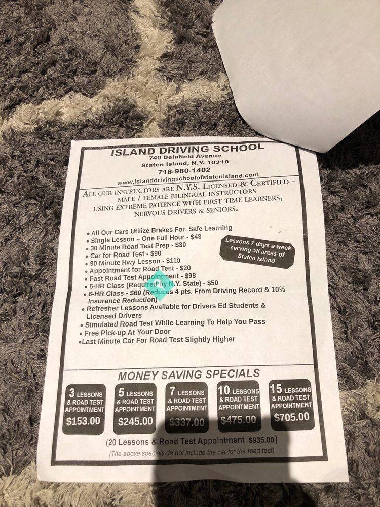 Island Driving School Port Richmond