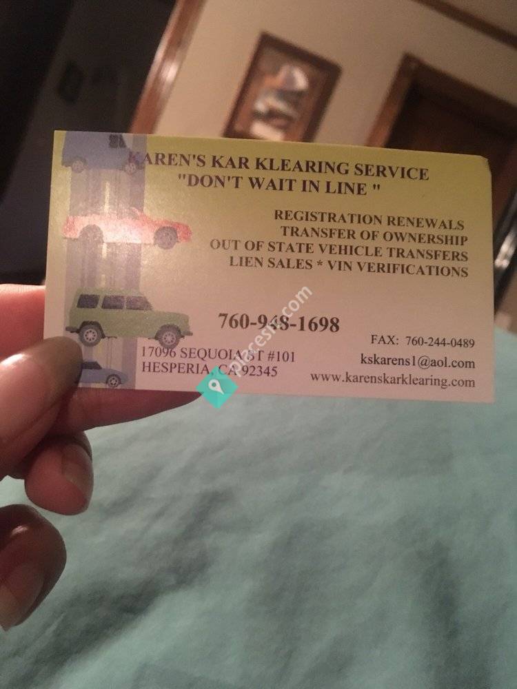 Karens Kar Klearing Services