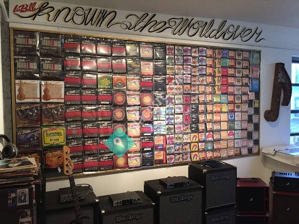 The Guitar Shop NYC - La Bella Showroom, Mas Hino NYC, Carbonetti Guitars